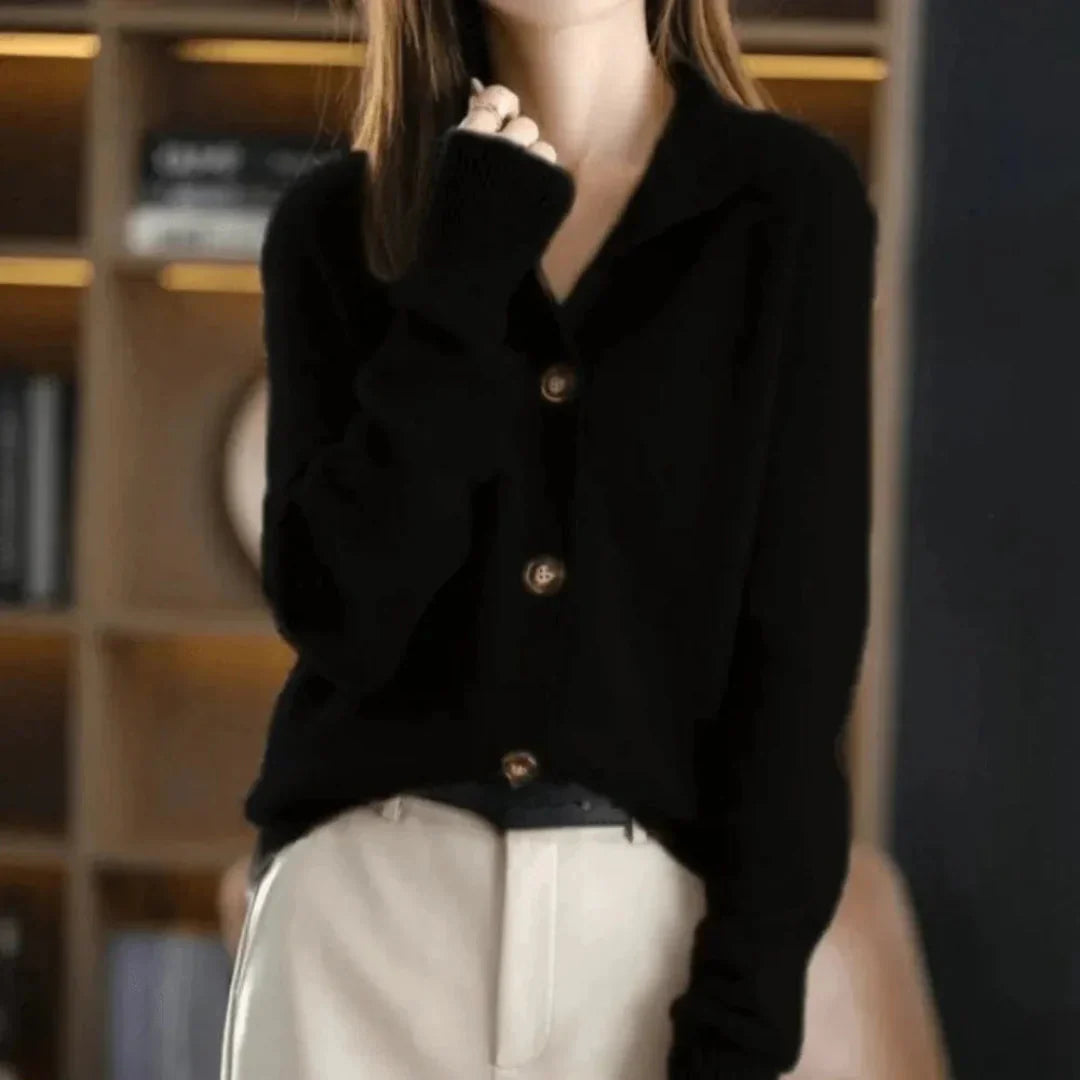 Cardigan Boutonné Pour Femmes Maille Premium Ultra Doux Confort Et Style Quotidien