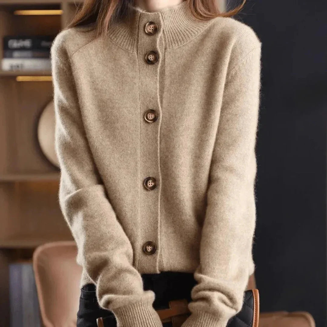 Cardigan Boutonné Pour Femmes Maille Premium Ultra Doux Confort Et Style Quotidien