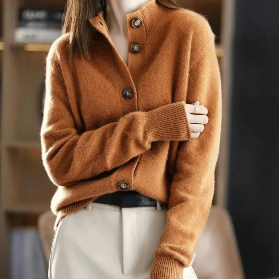 Cardigan Boutonné Pour Femmes Maille Premium Ultra Doux Confort Et Style Quotidien