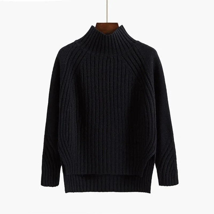 Caroline Pull En Maille Cotele Pour Femmes À Manches Longues Chaud Et Confortable Idéal Pour L Hiver