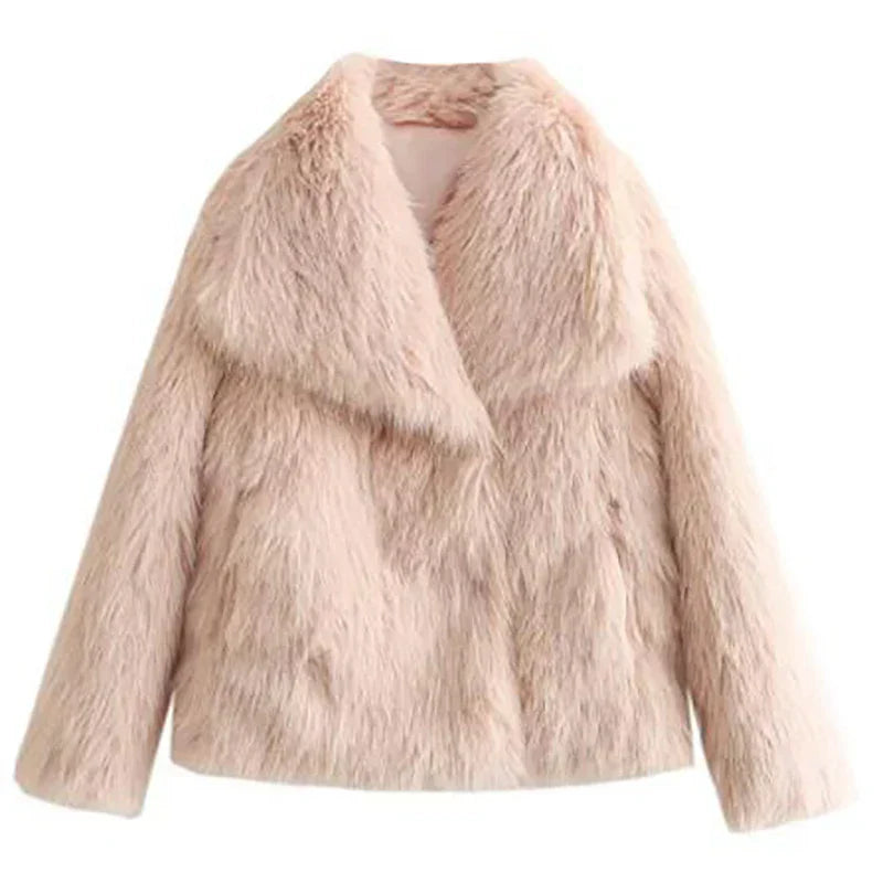 Veste Femme Décontractée En Fausse Fourrure Anna Élégance Confort Et Style Pour Tous Les Jours