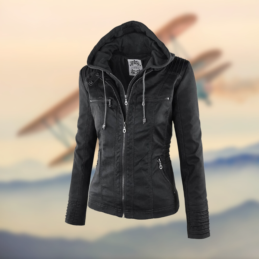 Veste Biker Zip Pour Femme Lauren Tendance Conçue Pour Style Moderne Audacieux Pour Jour Et Nuit