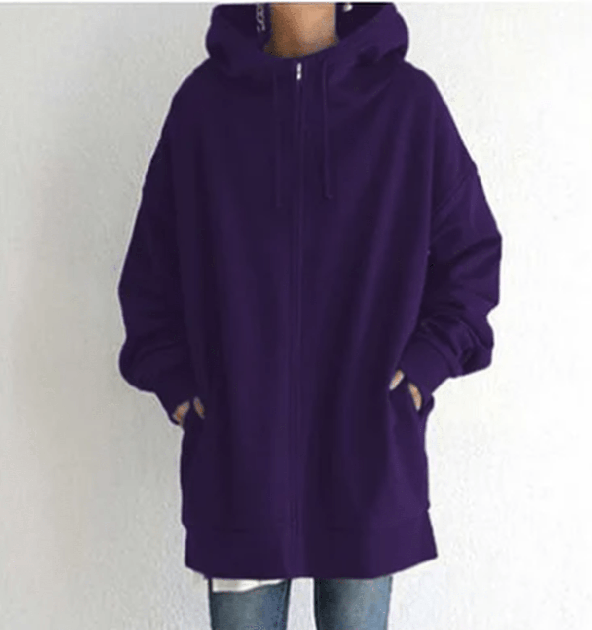 Karla Sweat À Capuche Zippé Pour Femme Confort Décontracté Minimaliste Idéal Pour L Hiver Et Le Quotidien