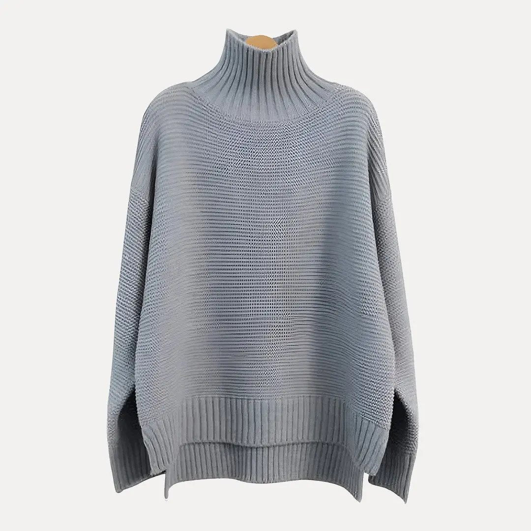 Pull Col Roulé En Laine Yasmin Pour Confort Chaud Et Décontracté En Automne Hiver