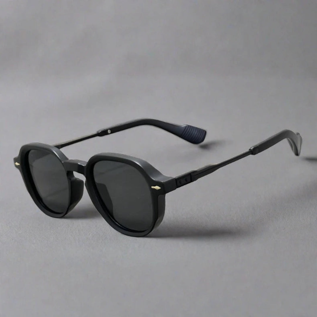 Zenith Edge Lunettes de Soleil Unisexe Cadre Métal Premium Protection UV400 Verres Haute Définition