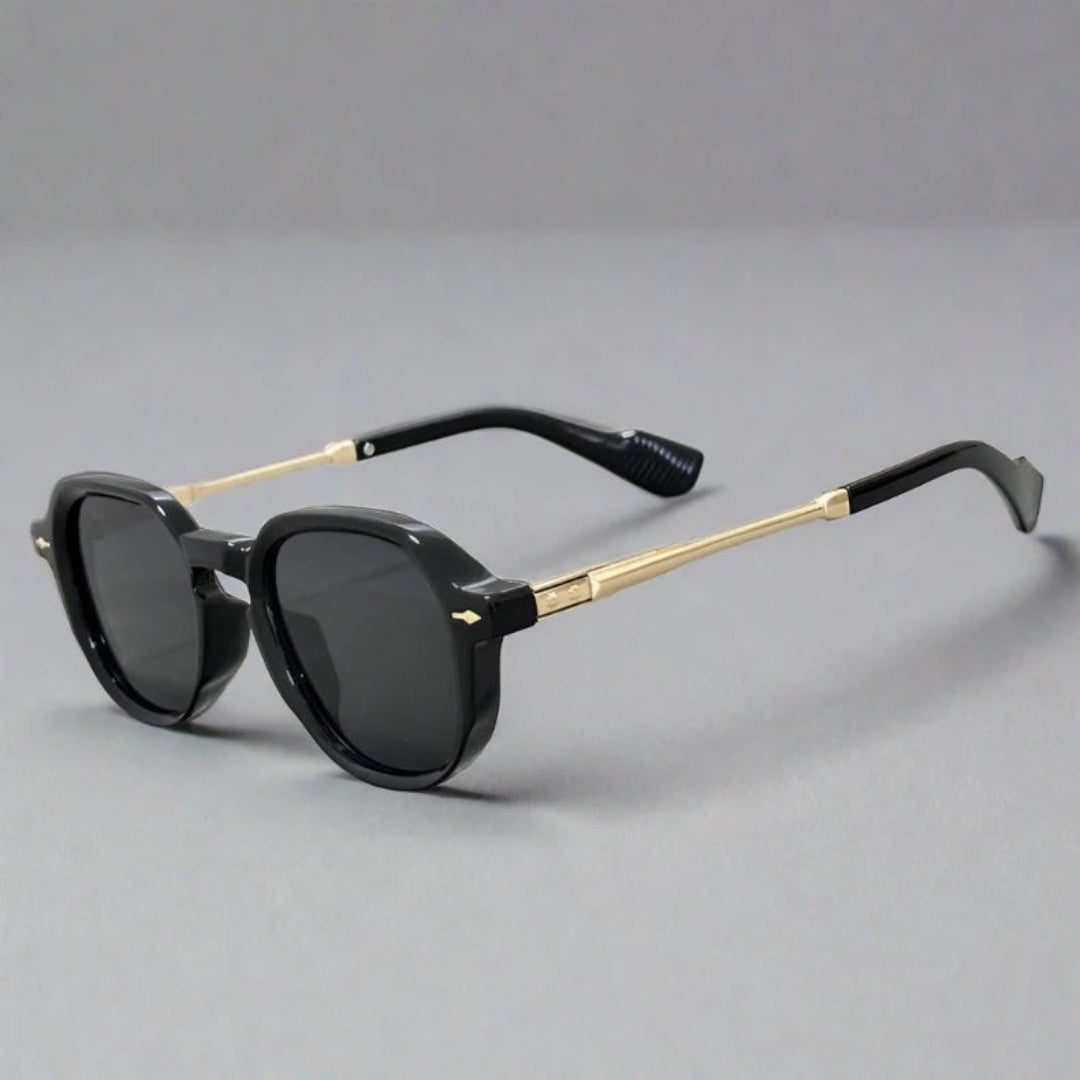 Zenith Edge Lunettes de Soleil Unisexe Cadre Métal Premium Protection UV400 Verres Haute Définition