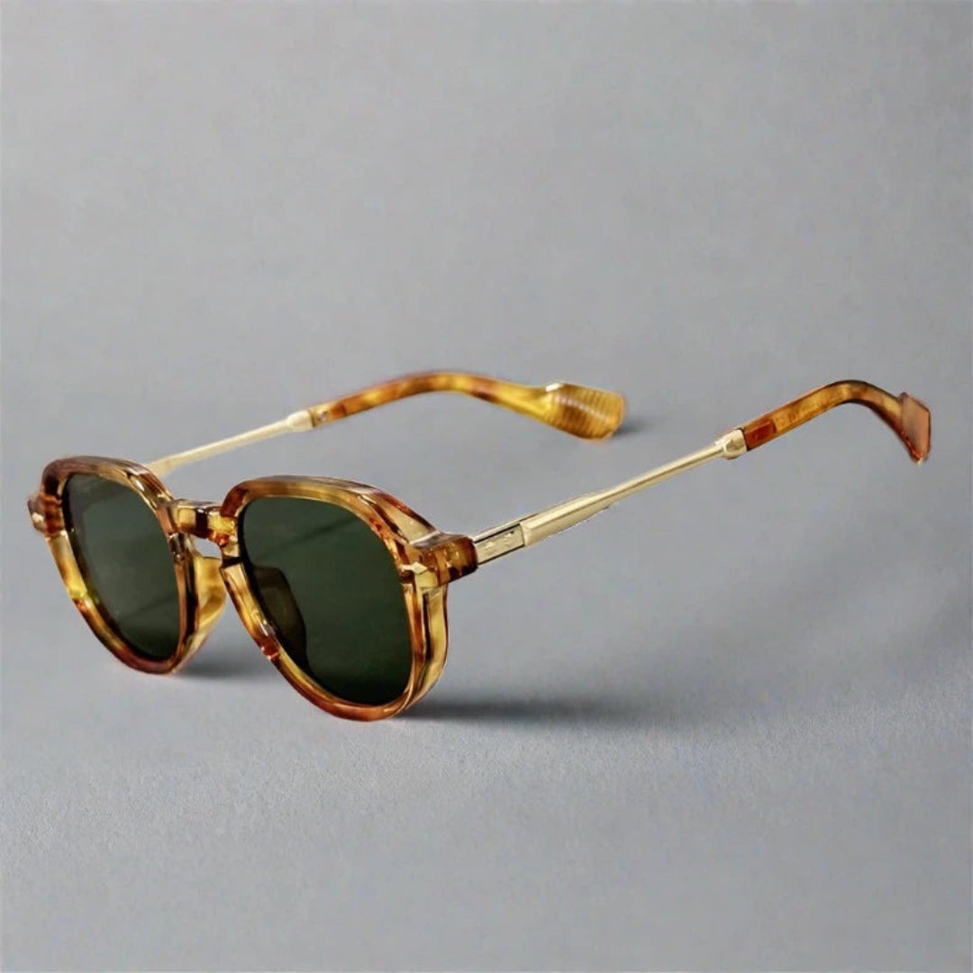Zenith Edge Lunettes de Soleil Unisexe Cadre Métal Premium Protection UV400 Verres Haute Définition