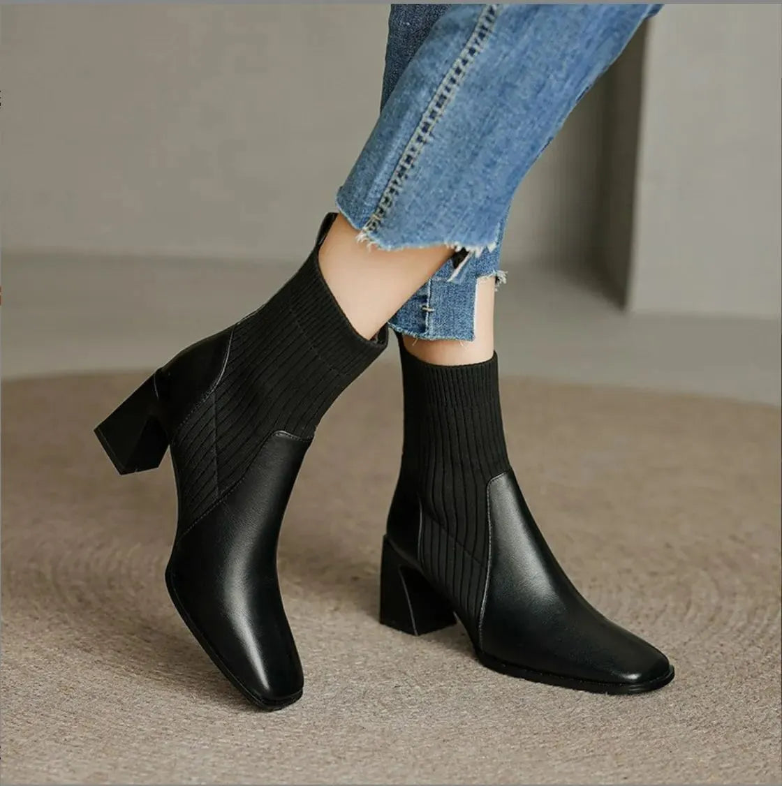 Annelotte Stiefel mit unterstützendem Absatz