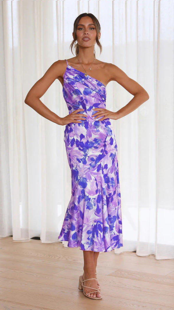 Fudus ärmelloses Druckkleid