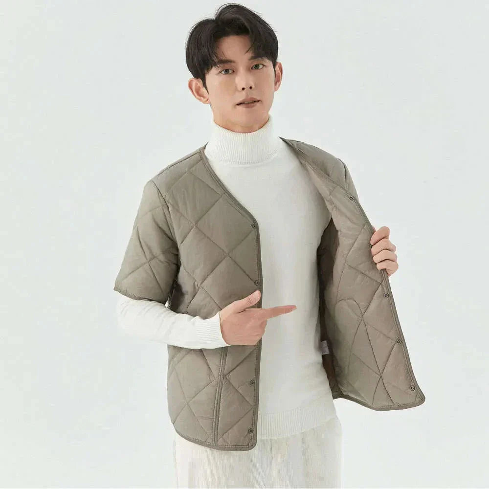 Gio Gilet Matelassé En Polaire Douce Pour Automne Et Hiver Polyvalent Et Confortable