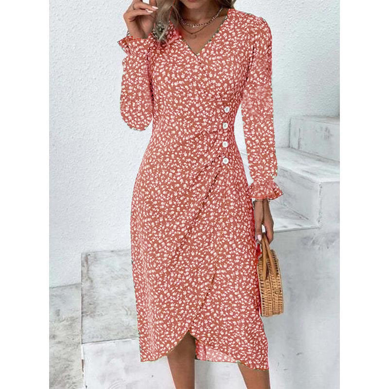 Fudus Kleid: Asymmetrisch, Puffärmel
