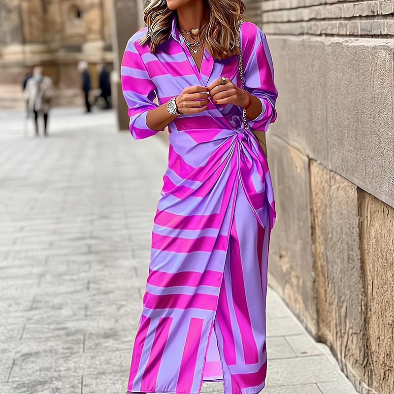 Jaina® | Modernes bedrucktes Kleid