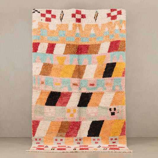 Ahamu - vintage boujad rug - Amawinc