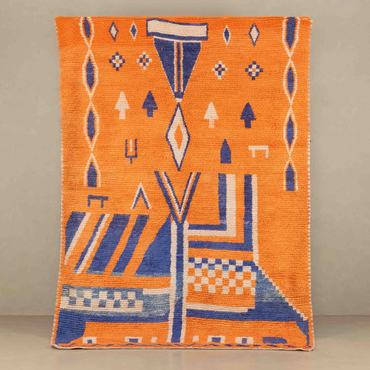 Aicha - vintage boujad rug - Amawinc