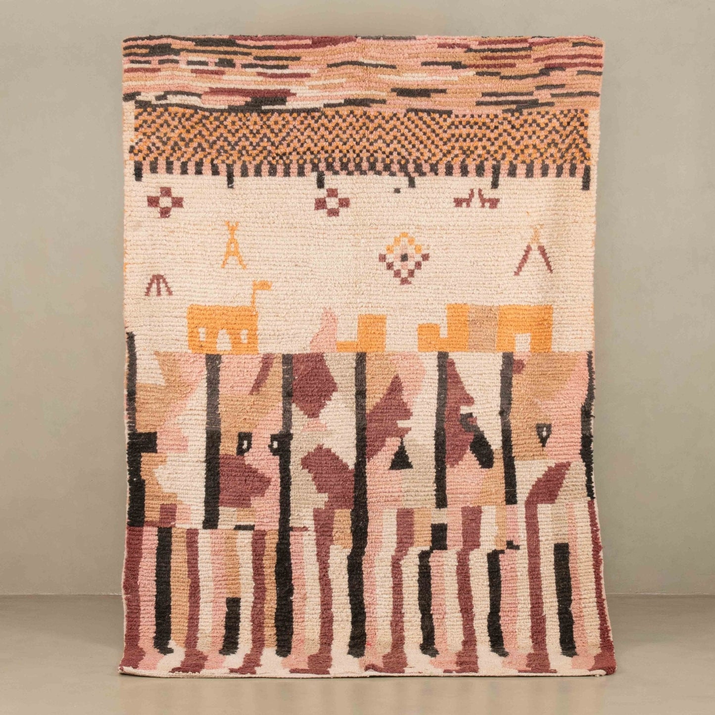 Alia - vintage boujad rug - Amawinc