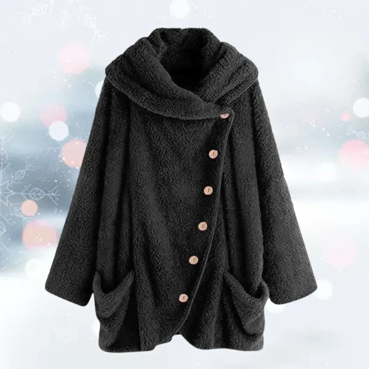 Alessandra:  Trendige Plüschjacke