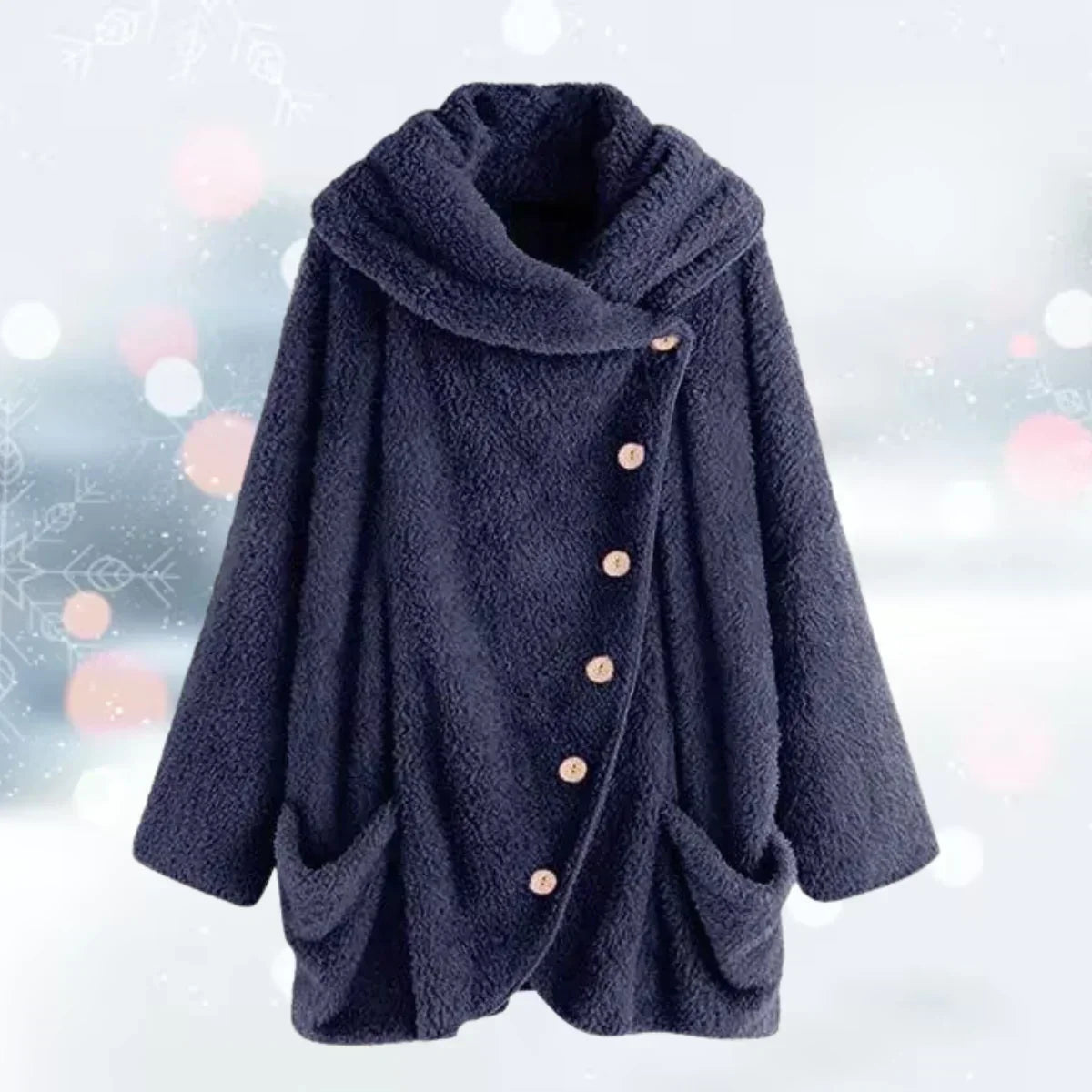 Alessandra:  Trendige Plüschjacke