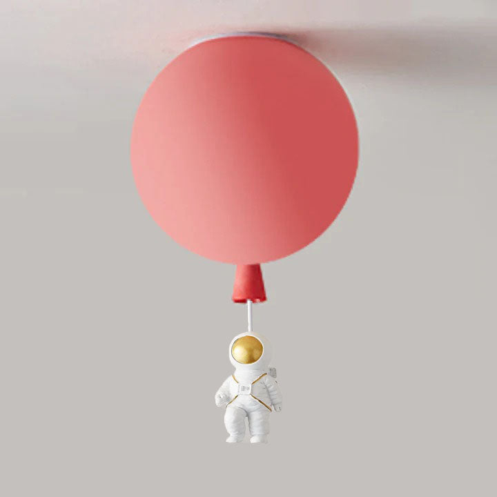 Moderne LED-Deckenleuchte Fateh Mond/Astronauten