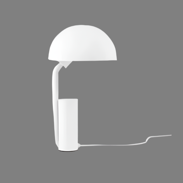 Tischlampe mit Kappe