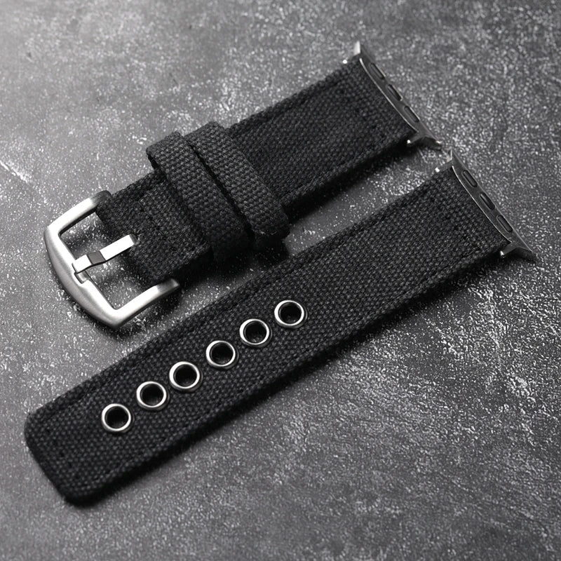 Theodore Bracelet De Montre Texturé Pour Homme Avec Boucle Solide En Nylon Durable