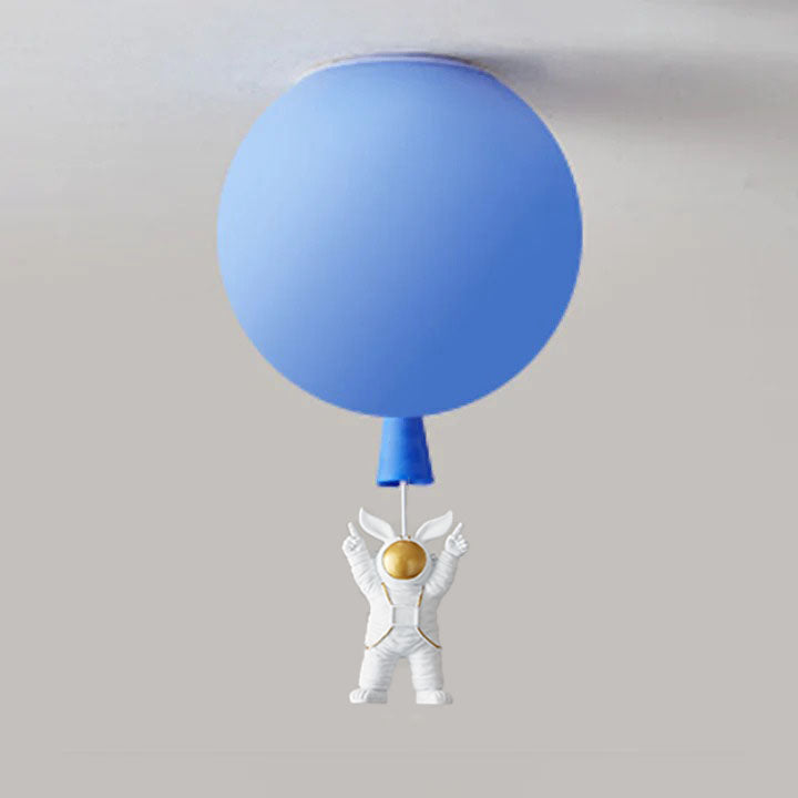 Moderne LED-Deckenleuchte Fateh Mond/Astronauten