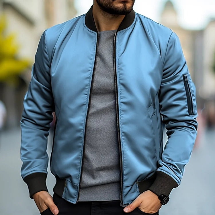 Veste Bomber Décontractée Pour Homme Spencer Amawinc Léger Et Moderne Pour Le Quotidien
