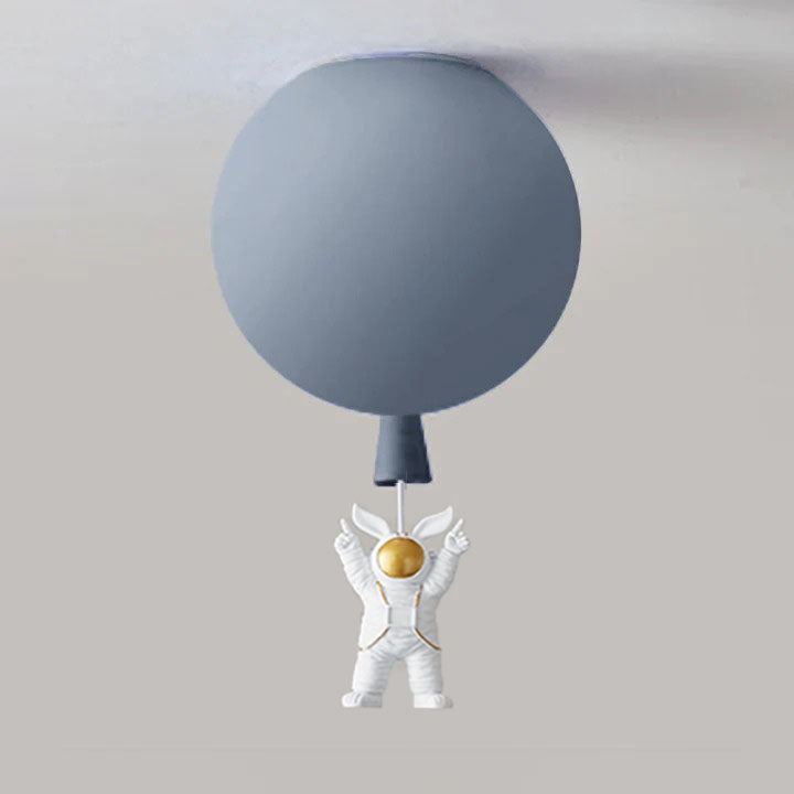 Moderne LED-Deckenleuchte Fateh Mond/Astronauten