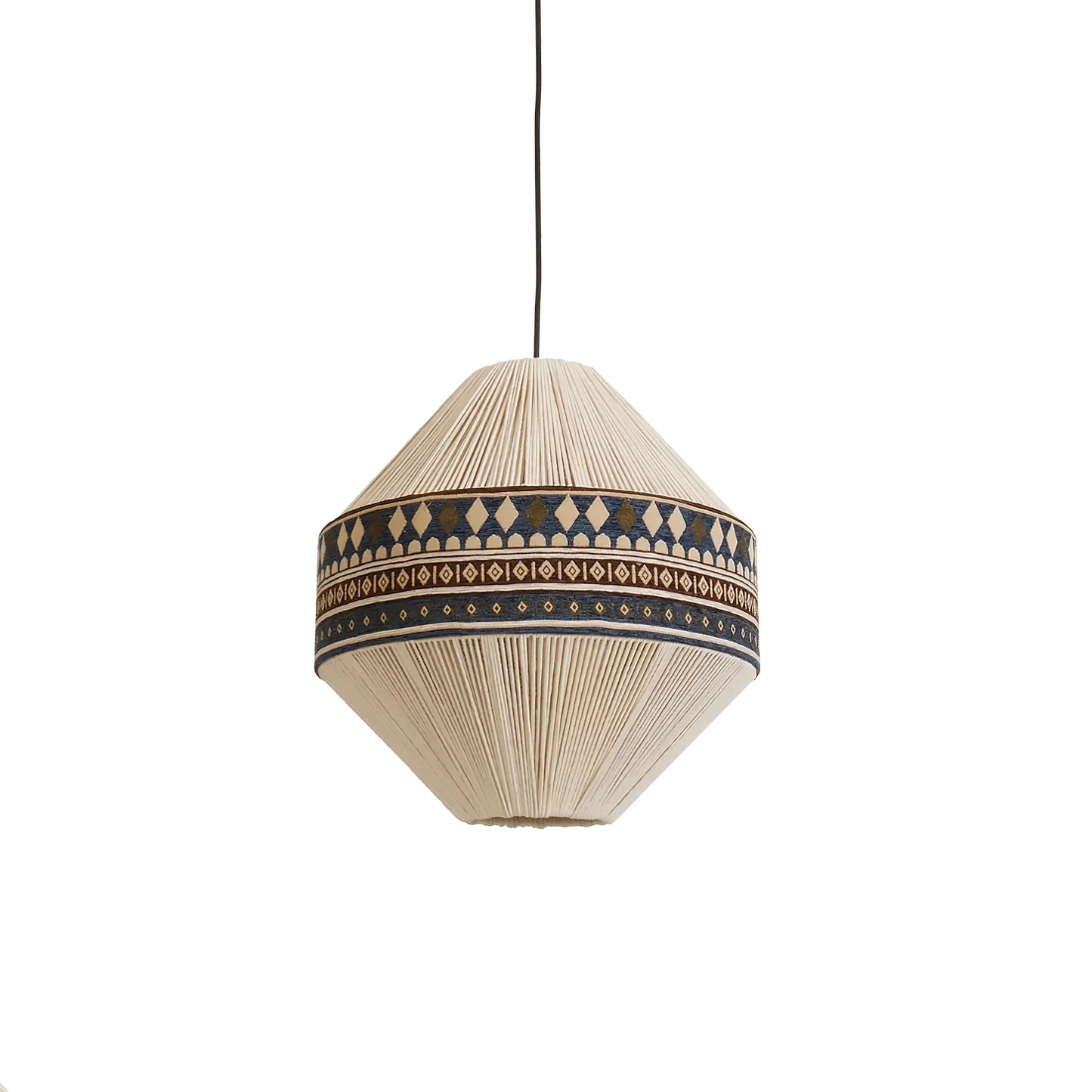 Boho Pendelleuchte mit Fransen