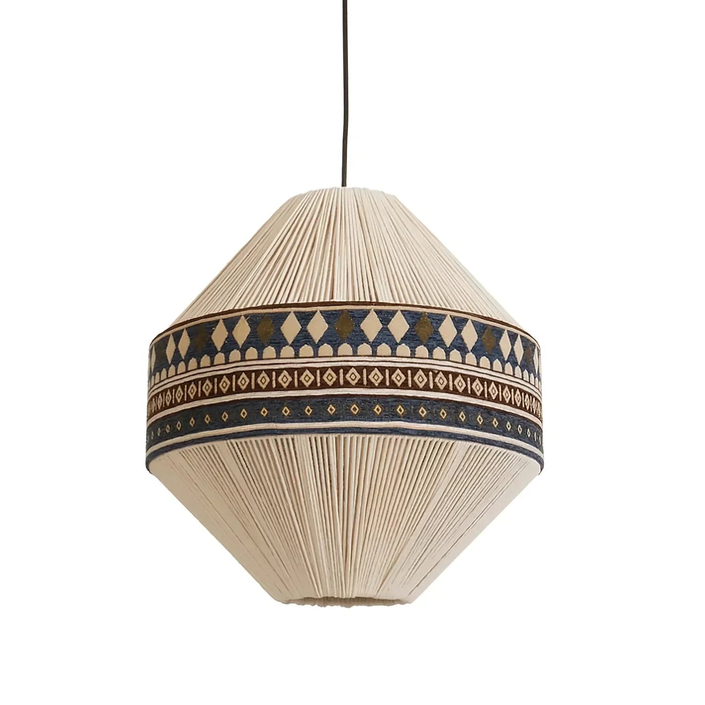 Boho Pendelleuchte mit Fransen