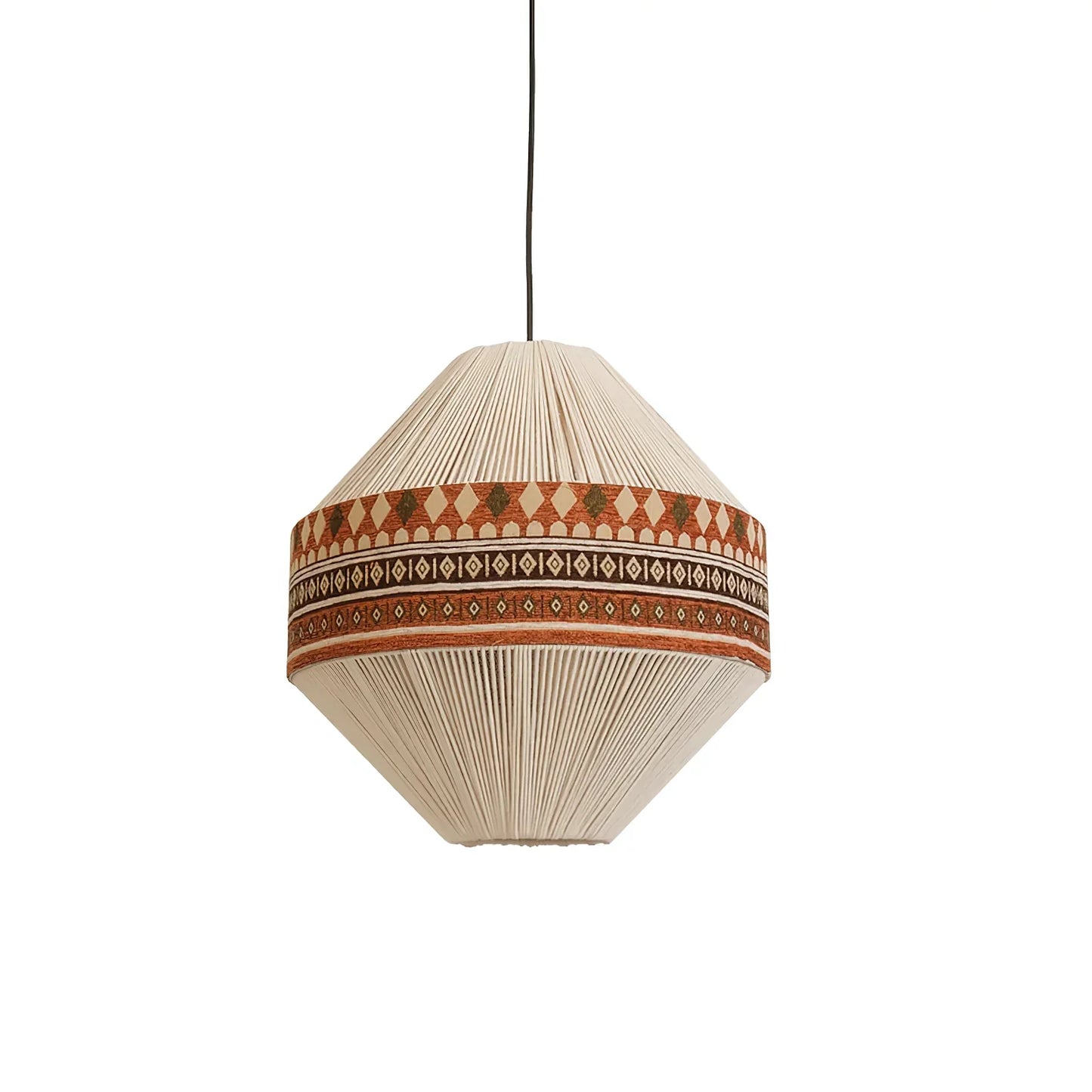 Boho Pendelleuchte mit Fransen