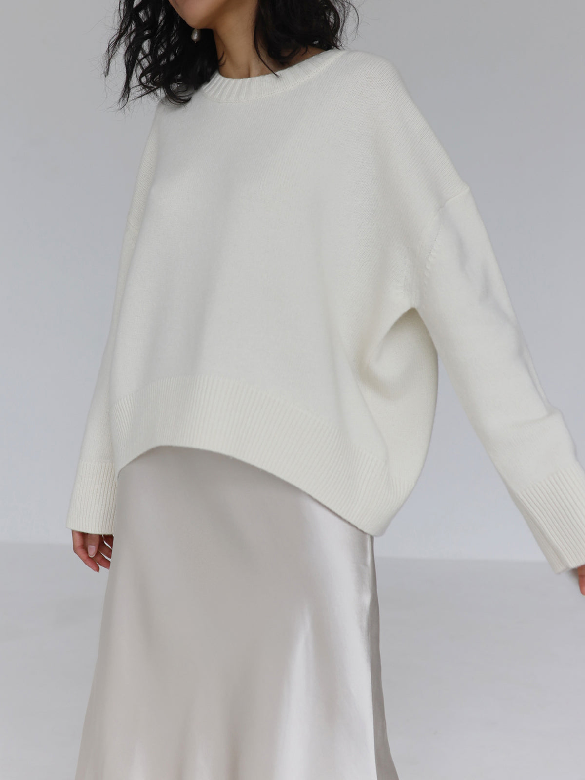 Pull Oversize Candyfloss En Maille Confortable Pour Loisirs Style Décontracté Quotidien