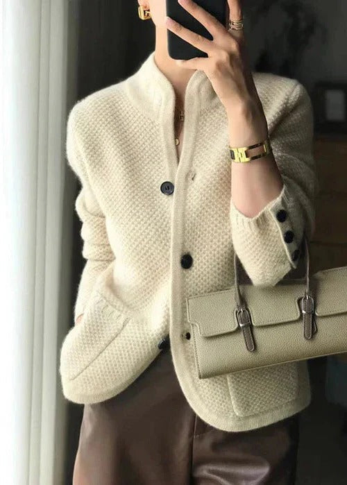 Cardigan Doux Pour Soirées Cocooning Et Facile À Porter Avec Drapé Décontracté Ouvert