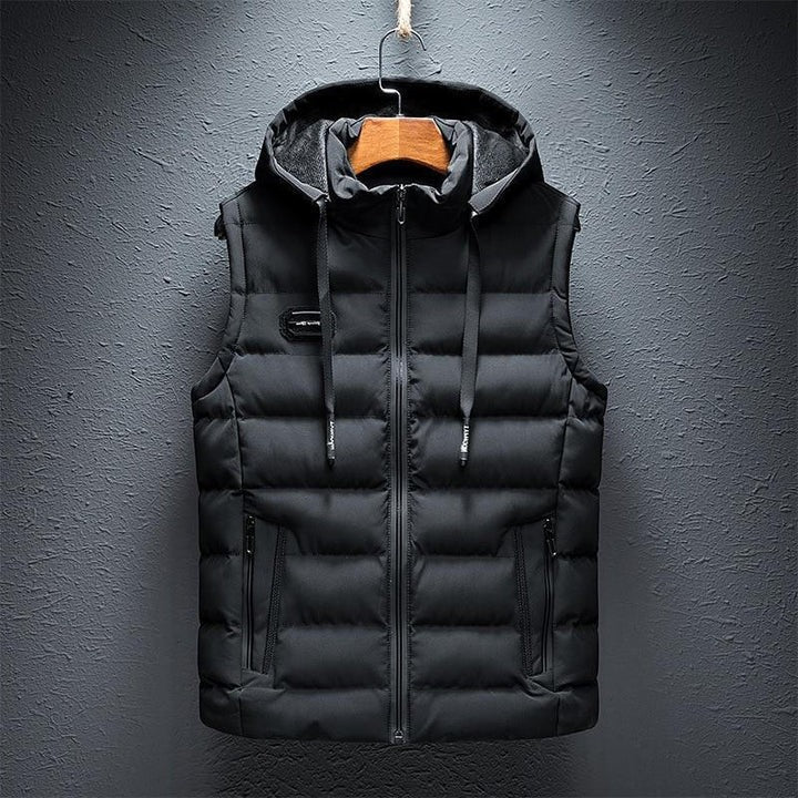 Gilet À Capuche Décontracté Polyvalent Pour Toutes Saisons Offre Chaleur Essentielle et Liberté de Mouvement