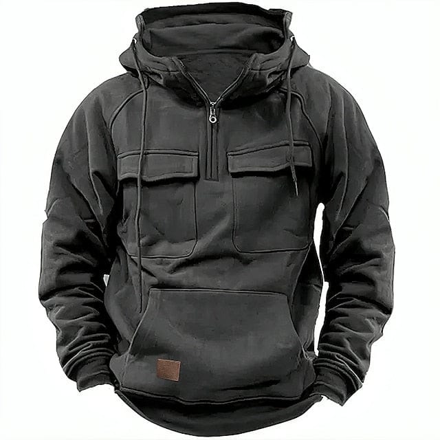 Coole Kapuzenjacke mit Tasche für Herren