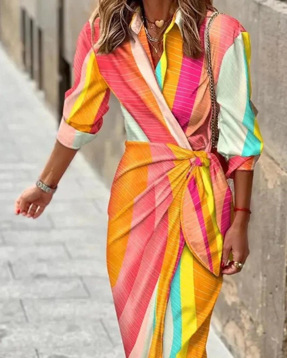 Clarika: Langes, leichtes Sommerkleid