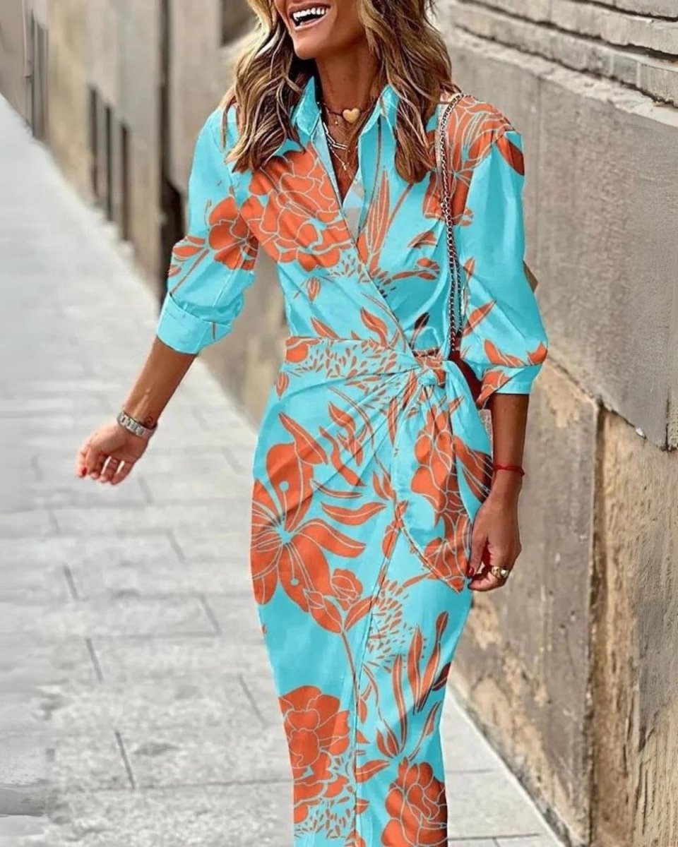 Clarika: Langes, leichtes Sommerkleid