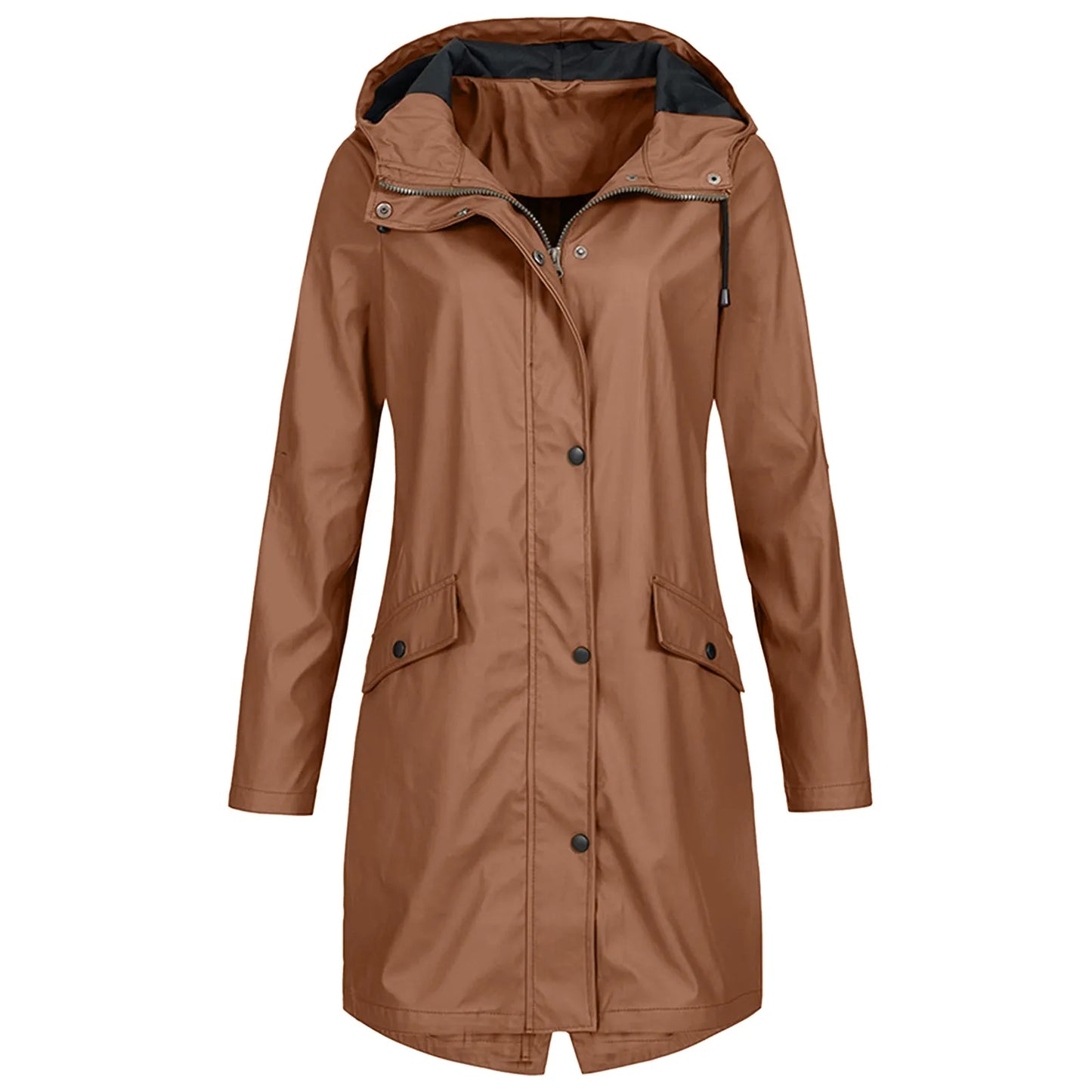Karla Manteau Hiver Féminin Isolé Doublé de Fourrure Chaud Élégant pour Femmes Confortable