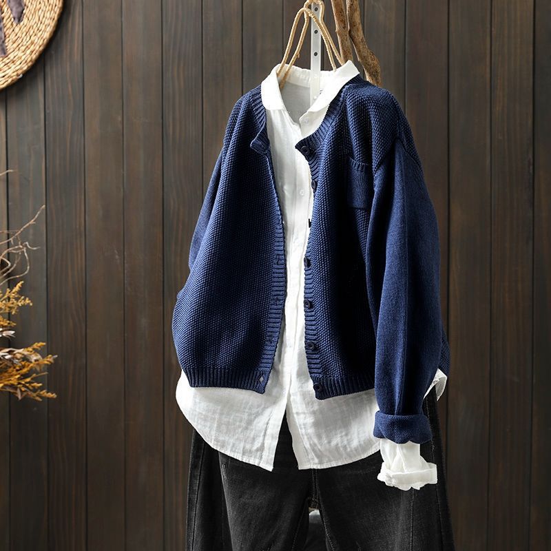 Fiona Cardigan En Maille Hivernale Boutonné Pour Femme Amawinc Couleur Bourgogne Polyvalent Confortable