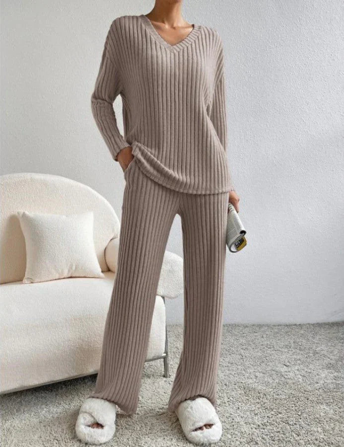 Damen-Strickset: Lucia Hose und Pullover
