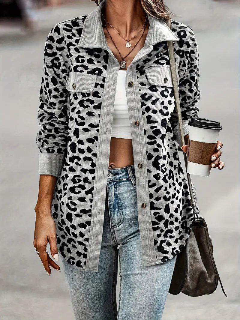 Bridget Leopard Jacket