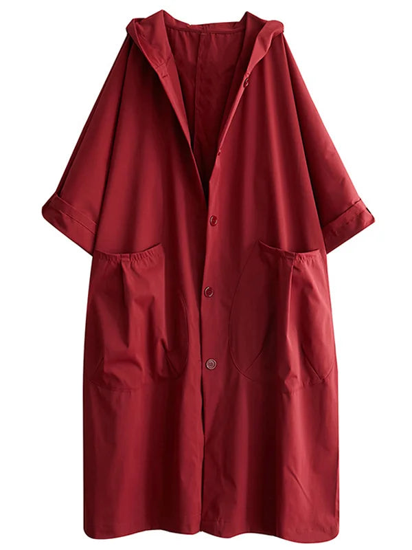 Megan Manteau Longline Oversize à Capuche Pour Femme Amawinc Chic Décontracté Pour Saison Automne Hiver