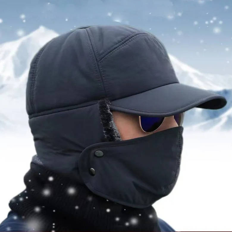 Bonnet D Hiver Avec Rabats Oreilles Chaud Confortable Pour Aventures Hivernales Premium