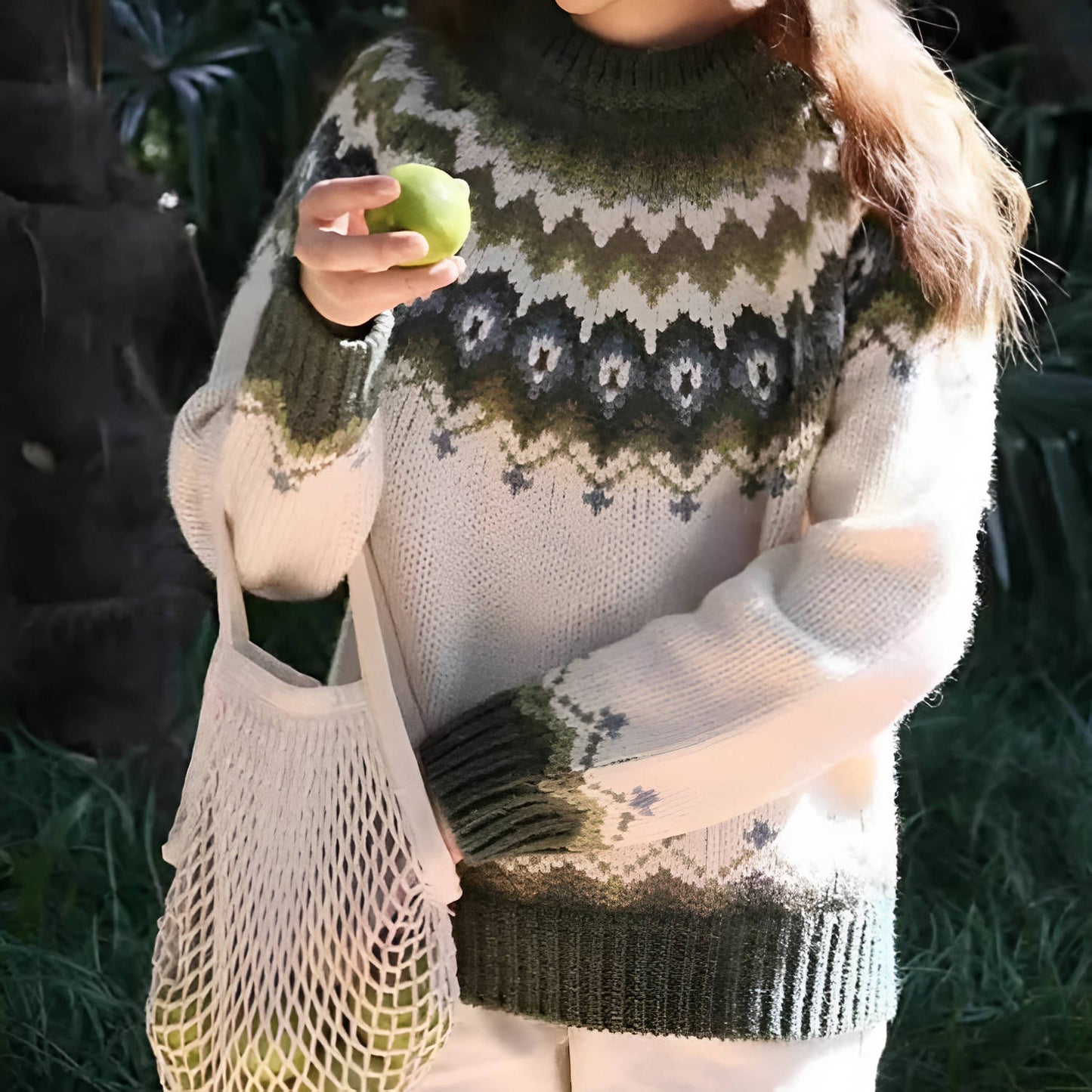 Pull Femme Fair Isle Motif Tricot Confort Et Style Quotidien Pour Tous Les Jours