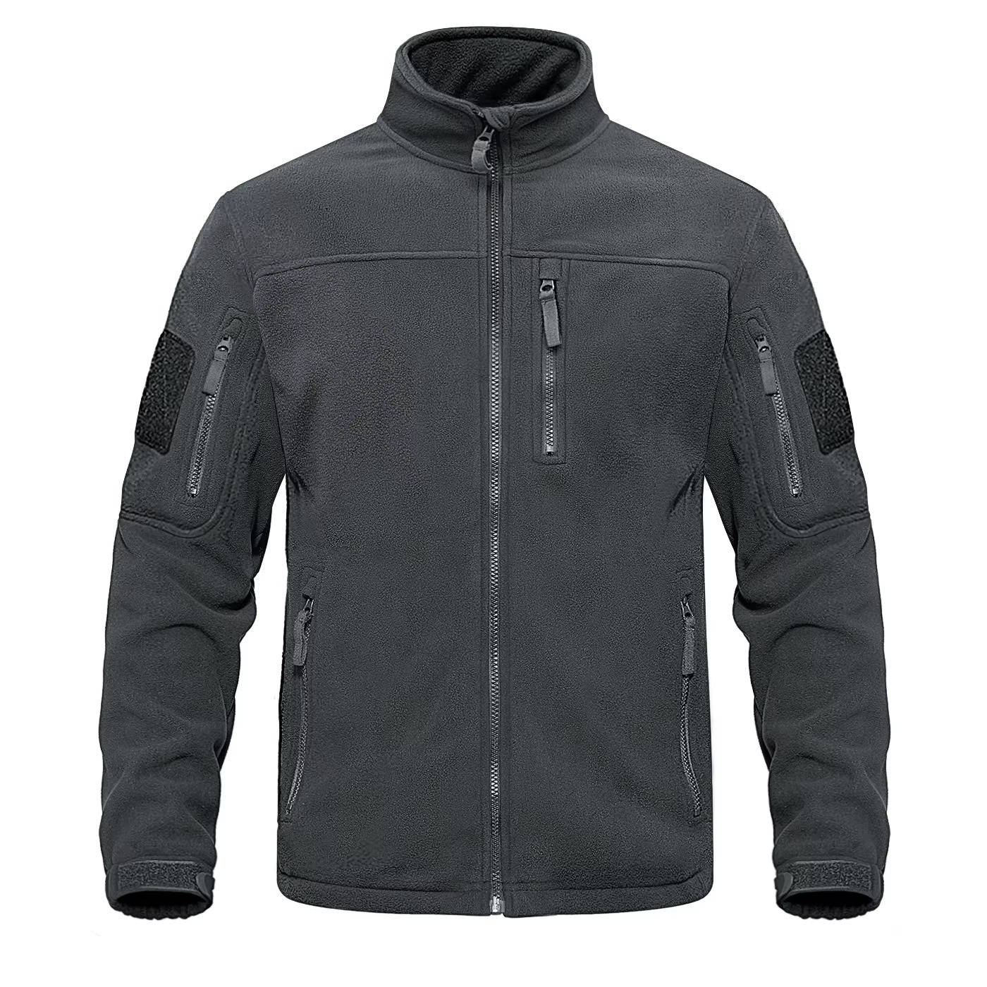 Veste Polaire Homme Zip Complet Chaude Et Légère Pour Quotidien Et Activités Extérieures Confort