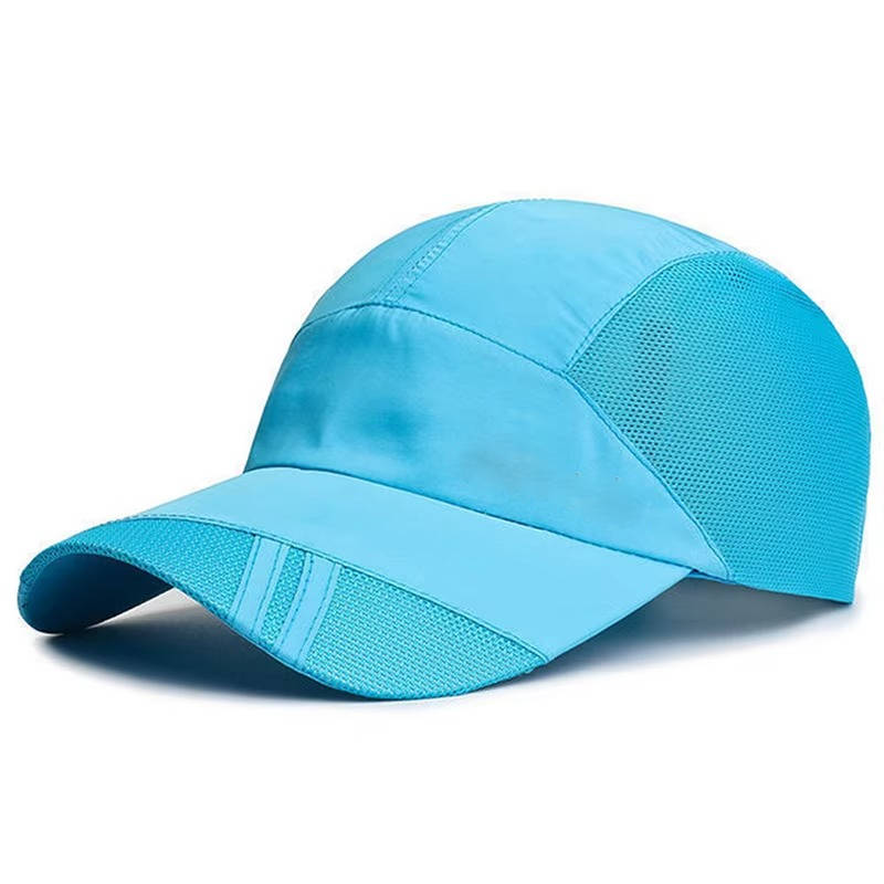 Casquette De Sport Pour Homme Réglable Avec Panneaux Respirants En Maille Pour Activités Extérieures