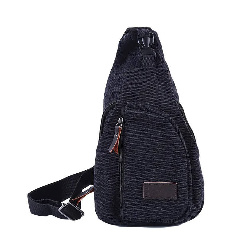 Sac Bandoulière En Canvas Amawinc Léger Main Libre Pour Déplacements Urbains Et Courses Quotidiennes