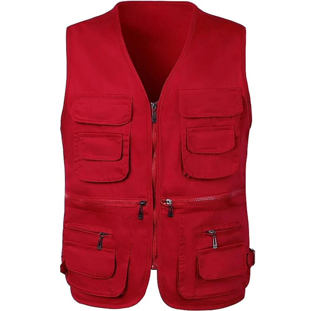 Veste de Randonnée Homme Multi Poches Avec Poches Utilitaires pour Aventure Plein Air et Voyage