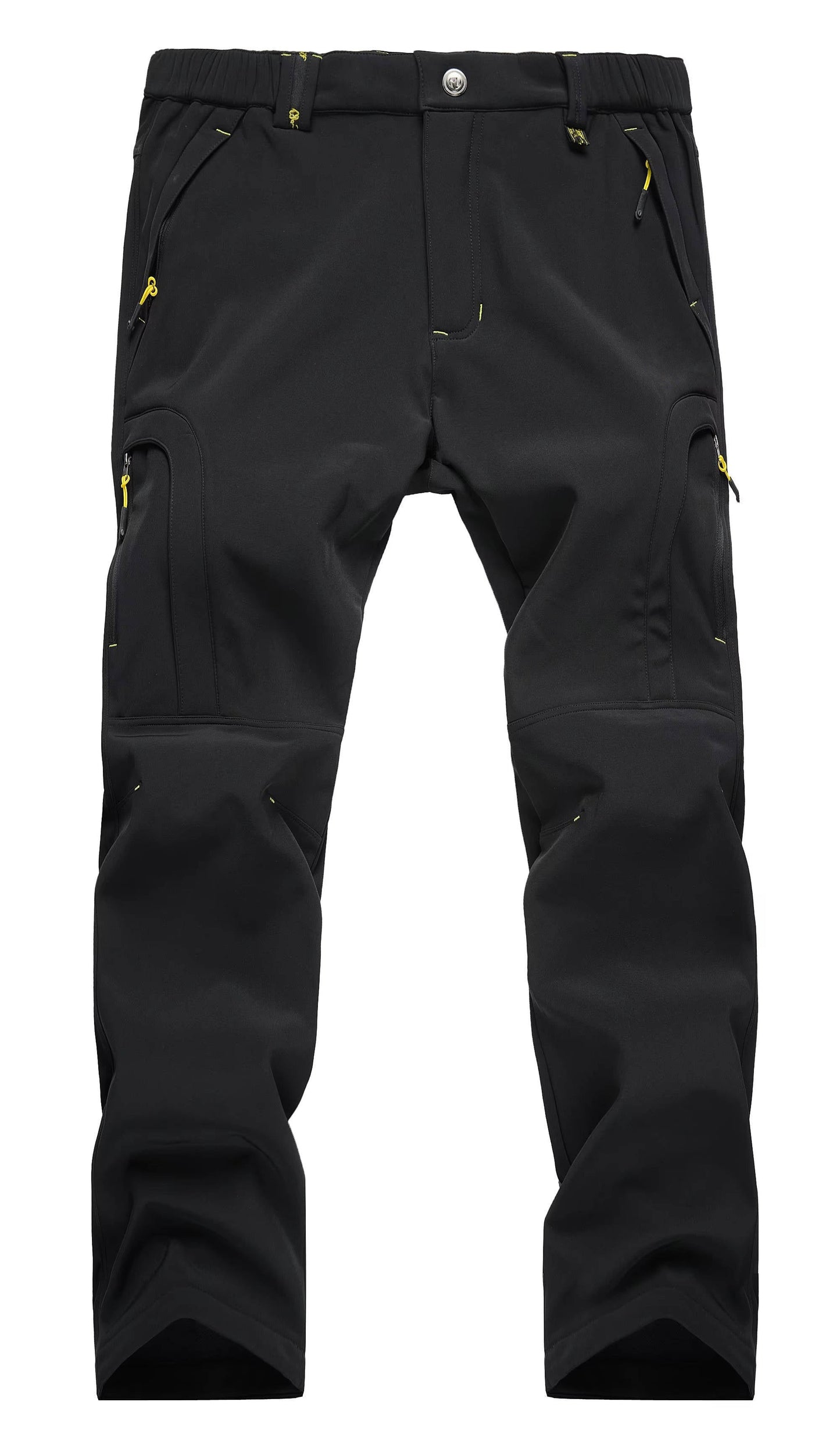 Amawinc Pantalon De Randonnée Pour Homme Isolé À Double Couche Contre Le Froid Extérieur