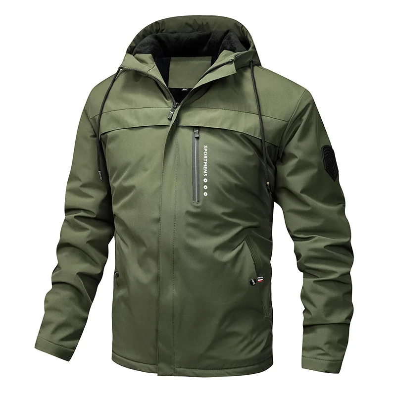 Veste Homme Nordisk Flair Regular Fit Avec Capuche En Polaire Doublée Pare Vent Et Résistante À L Eau Avec Poches Zip