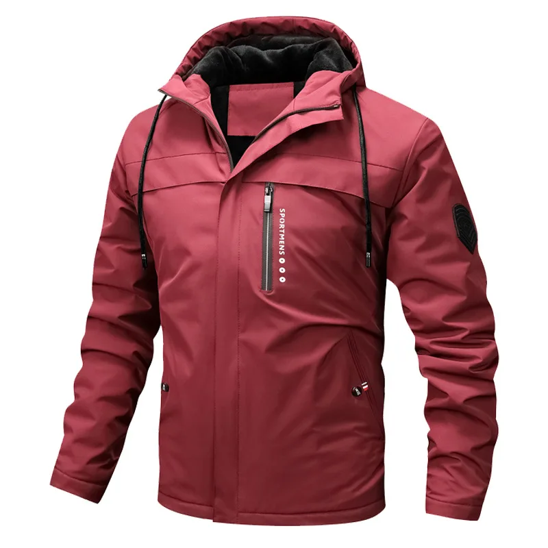 Veste Homme Nordisk Flair Regular Fit Avec Capuche En Polaire Doublée Pare Vent Et Résistante À L Eau Avec Poches Zip